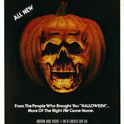 Halloween II original 1981 vintage one sheet movie poster