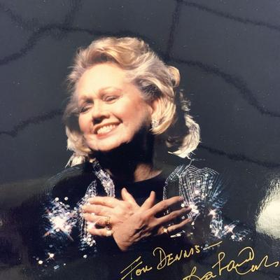 Barbara Cook signed photo