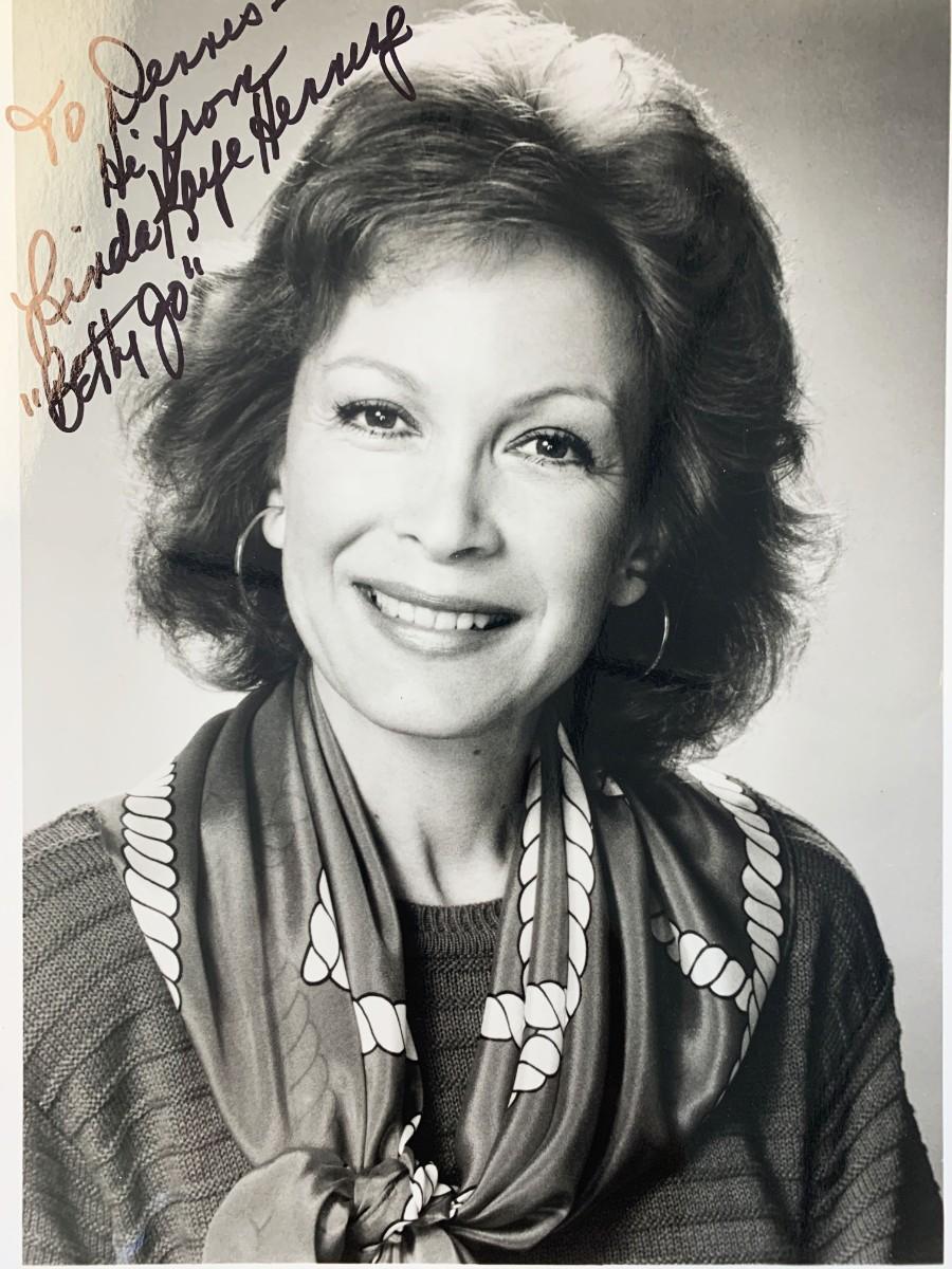 Linda Kaye Henning signed photo | EstateSales.org