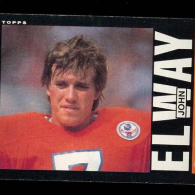 1985 TOPPS JOHN ELWAY