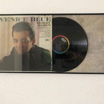 Bobby Darin Venice Blue signed album