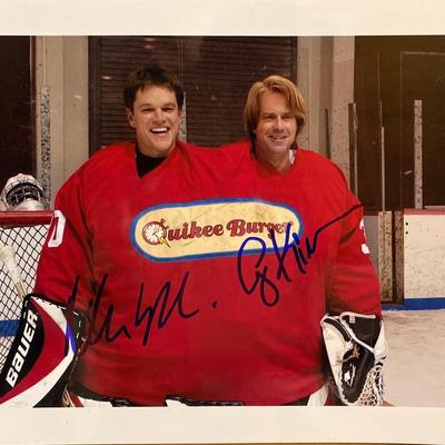 Stuck on You Matt Damon and Greg Kinnear signed movie photo