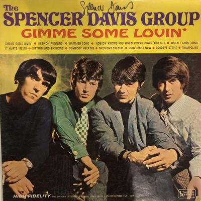 The Spencer Davis Group Gimme Some Lovin' signed album