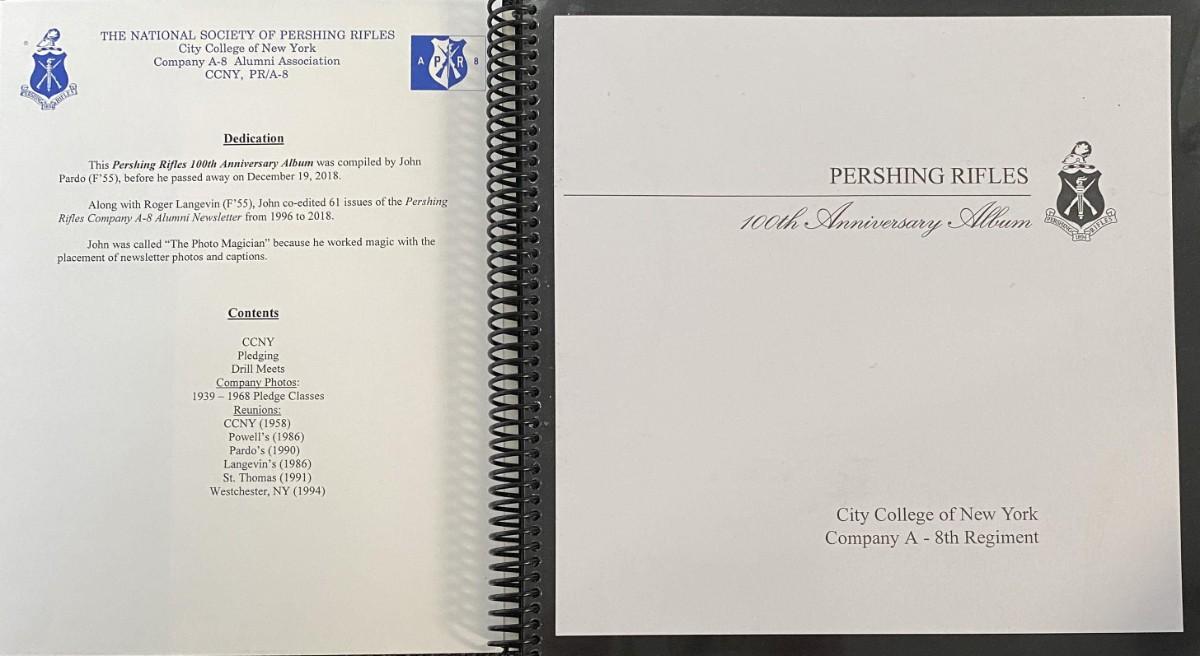 Pershing Rifles 100th anniversary album | EstateSales.org