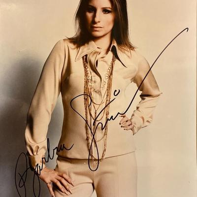 Barbra Streisand
signed photo