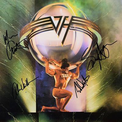 Van Halen signed 5150 album