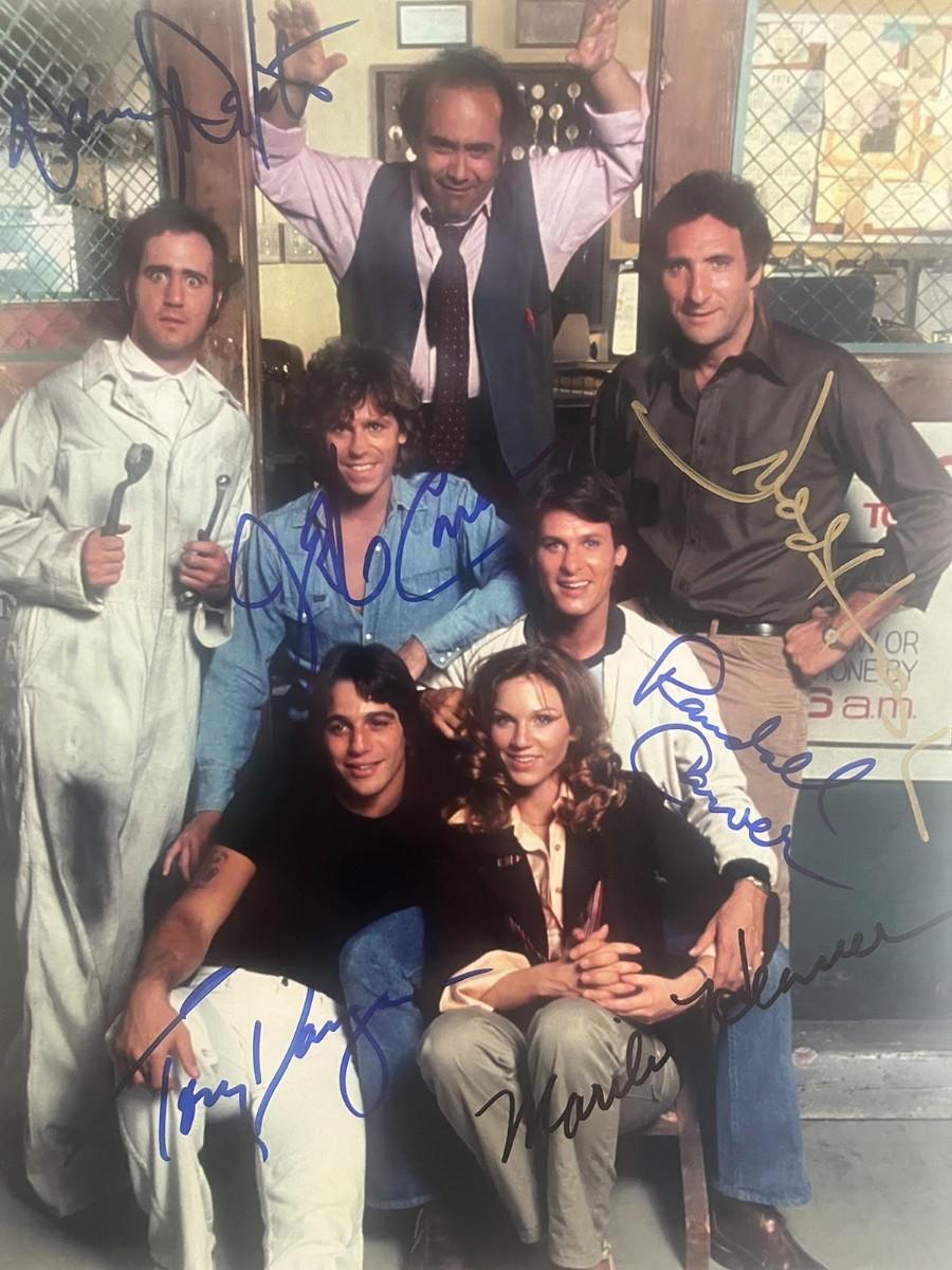 Taxi cast signed photo | EstateSales.org