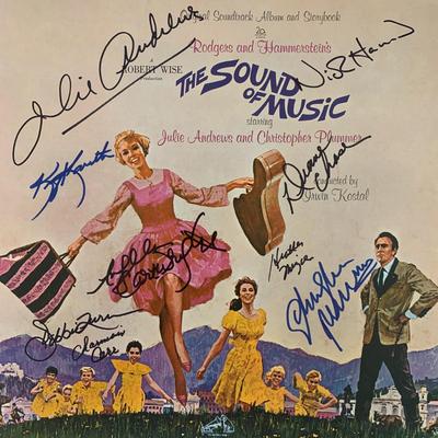 Sound Of Music signed insert book