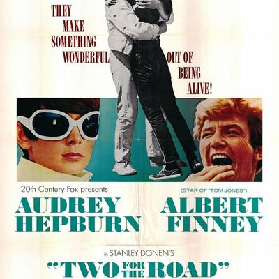 Two for the Road original 1967 vintage movie poster