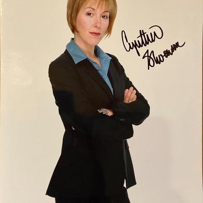 Cynthia Stevenson signed photo