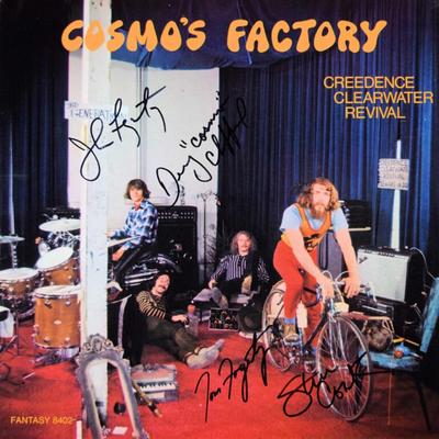 Creedence Clearwater Revival signed album