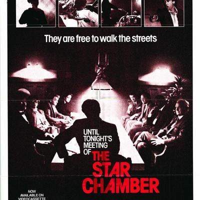 The Star Chamber original 1984 vintage  one sheet movie poster