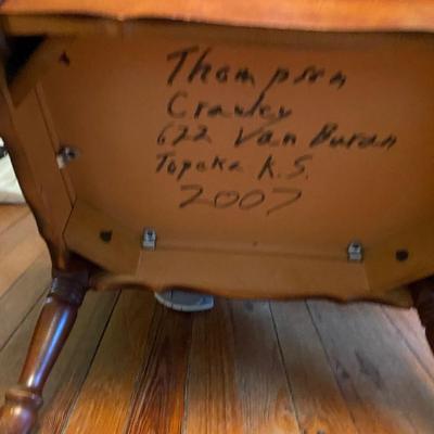 Vintage Donut Box End Table