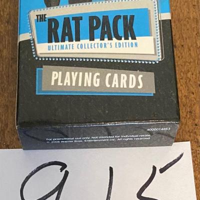 Rat Pack Playing Cards