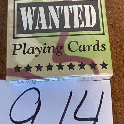 Iraq Wanted Playing Cards