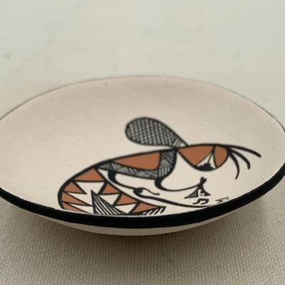 Acoma Music player plate by D. Reano