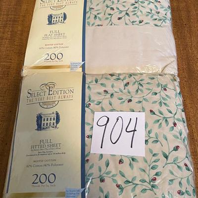 New Full Flat and Fitted Sheets