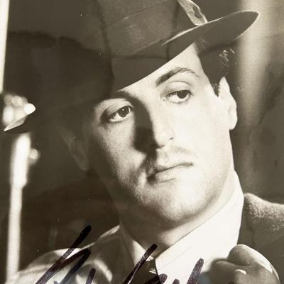 F.I.S.T. Sylvester Stallone signed movie photo