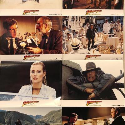 Indiana Jones and  the Last Crusade German original 1988 vintage lobby card 