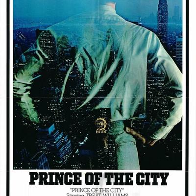 Prince of the City original 1981 vintage one sheet movie poster
