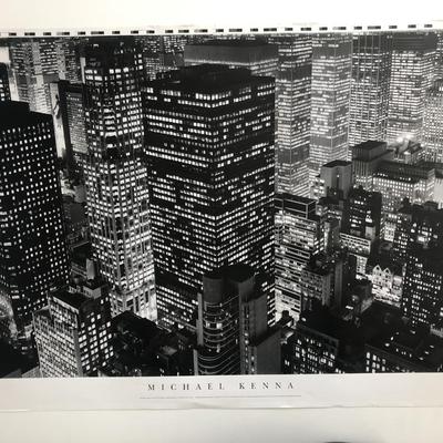 Michael Kenna New York Skyline Poster