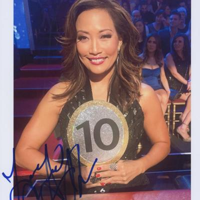 Carrie Ann Inaba signed photo