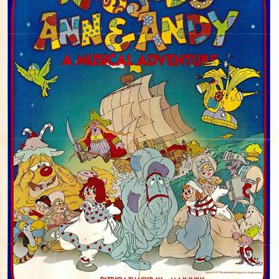 Raggedy Ann & Andy: A Musical Adventure original 1977 vintage one sheet movie poster