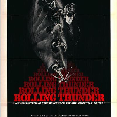 Rolling Thunder original 1977 vintage one sheet movie poster
