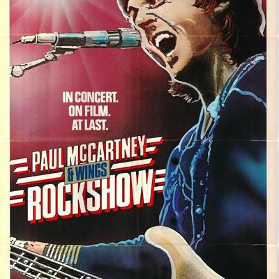 Rockshow original 1980 vintage one sheet movie poster