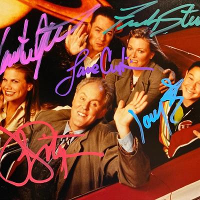 3rd Rock from the Sun cast signed photo