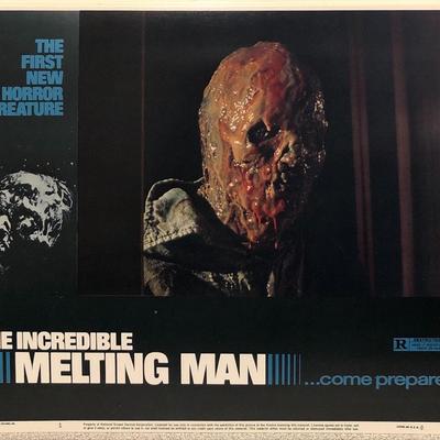 The Incredible Melting Man original 1977 vintage lobby card