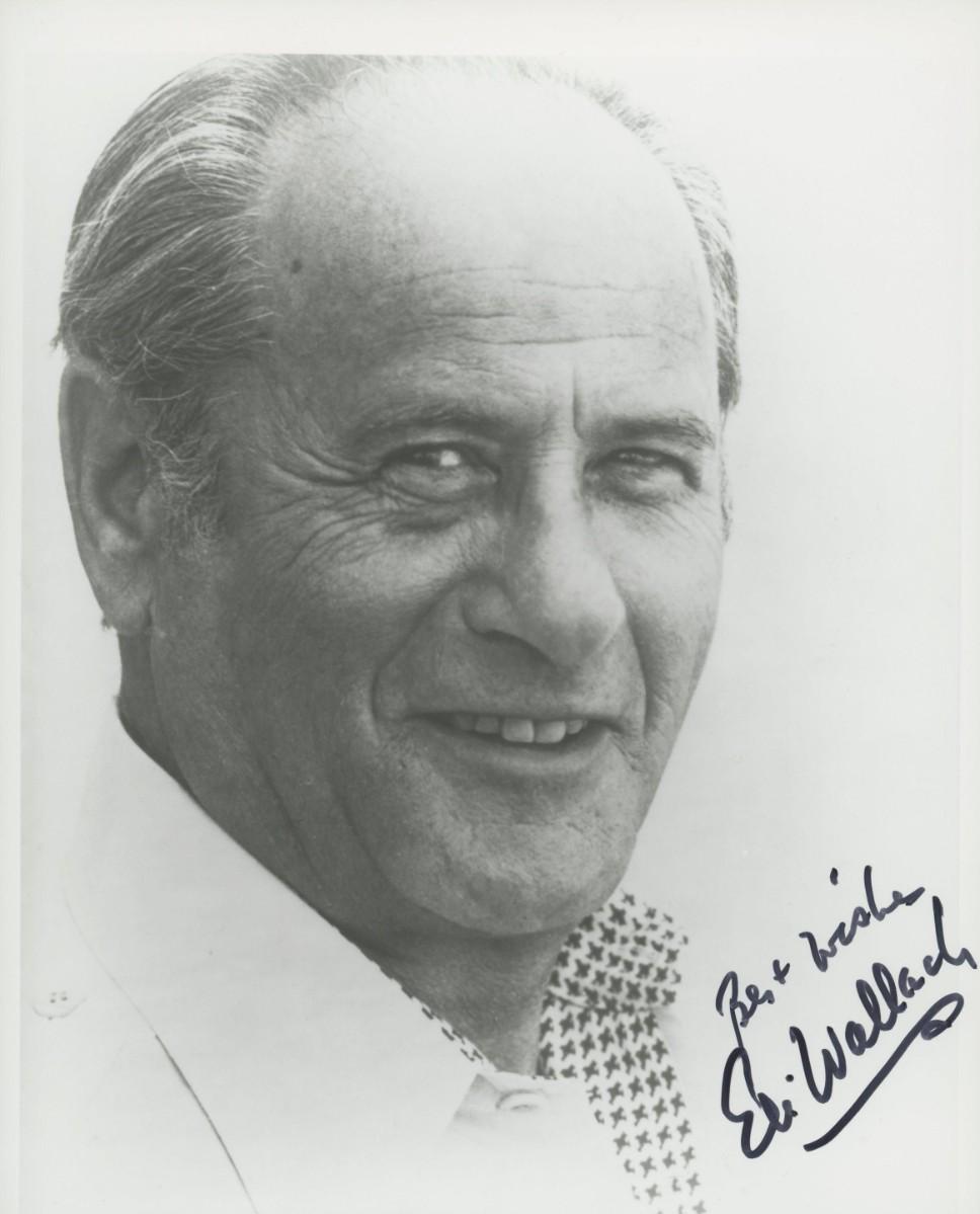 Eli Wallach signed photo | EstateSales.org