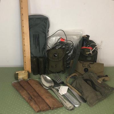 LOT38M: US Military Tactical Instruments & 1917 WWI Utensils