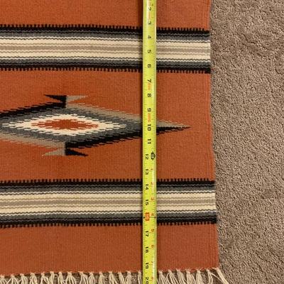 Hand woven Ortega weaving