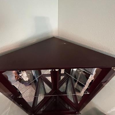 Mirrored Corner Curio