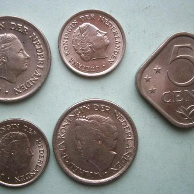 NETHERLANDS (5) Old Coins