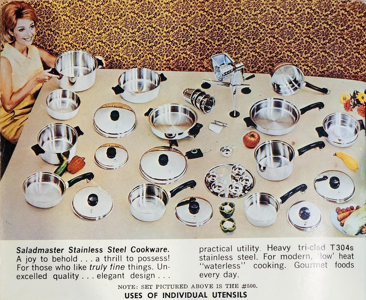 Saladmaster Steel Cookware Sets