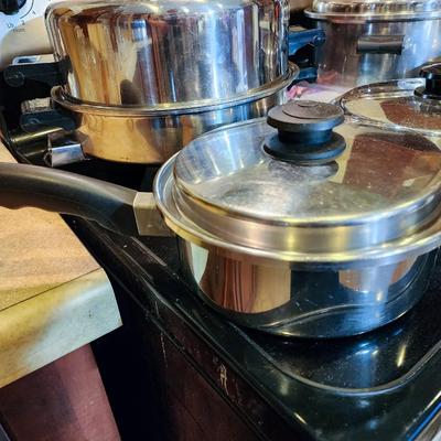 14 Pieces Vintage Saladmaster T304s Cookware