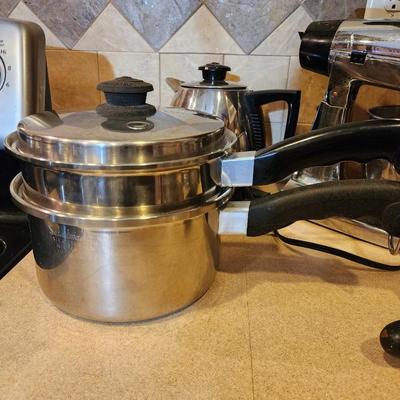 14 Pieces Vintage Saladmaster T304s Cookware