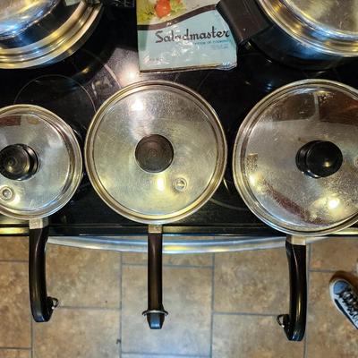 14 Pieces Vintage Saladmaster T304s Cookware