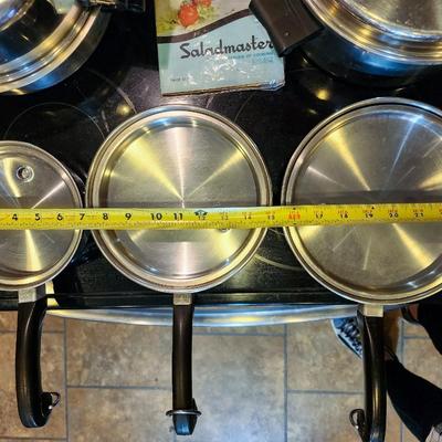 14 Pieces Vintage Saladmaster T304s Cookware