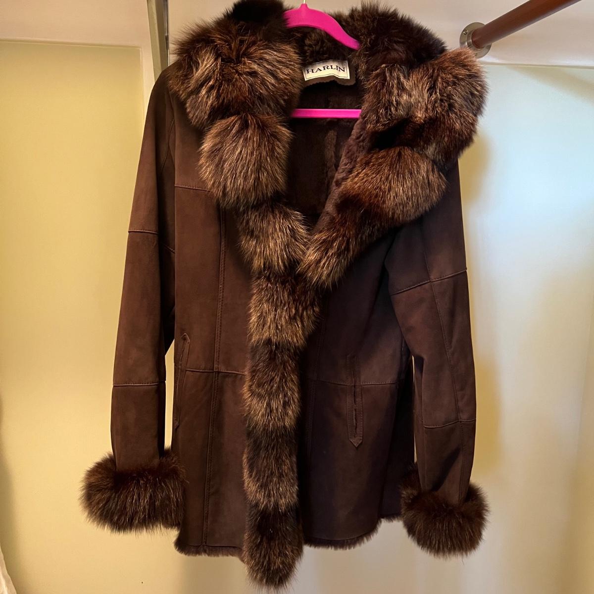 Harlin Fur Jacket Size Large (B2C-RG) | EstateSales.org