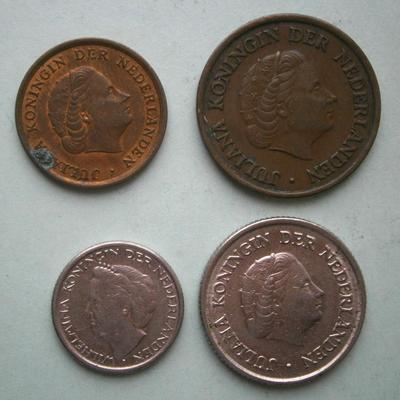 NETHERLANDS - 4 Old Coins