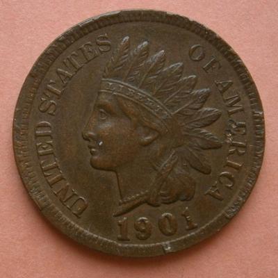 UNITED STATES - 1901 Indian Head Penny
