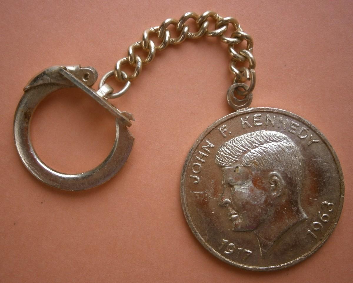 Vintage JOHN F. KENNEDY Key Chain