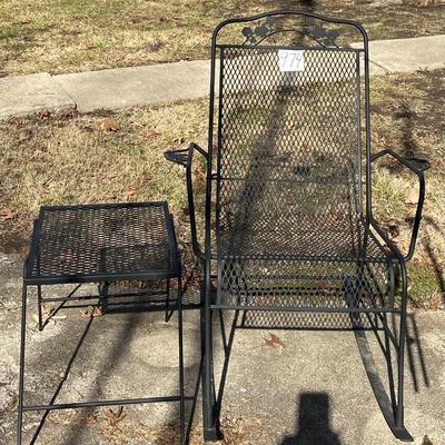 Nice Rocker W/Table