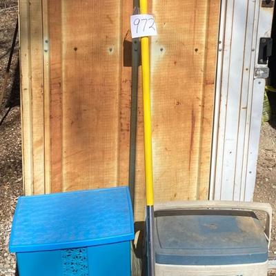 New Rake,Cooler and Box