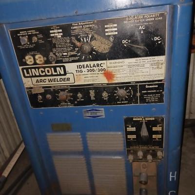 â€œVintageâ€ Shop Welding Machine  Make â€“ Lincoln Model â€“ IDEAL ARC TIG 300