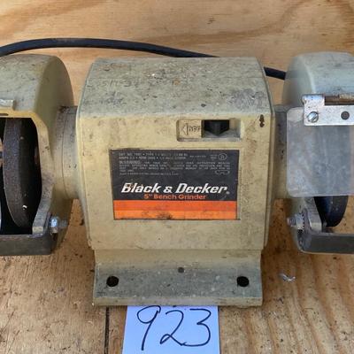5â€ Black & Decker Bench Grinder