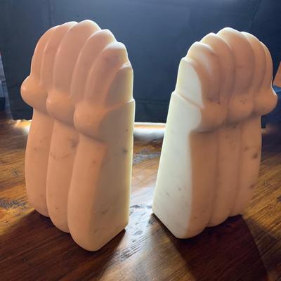 Stone bookends